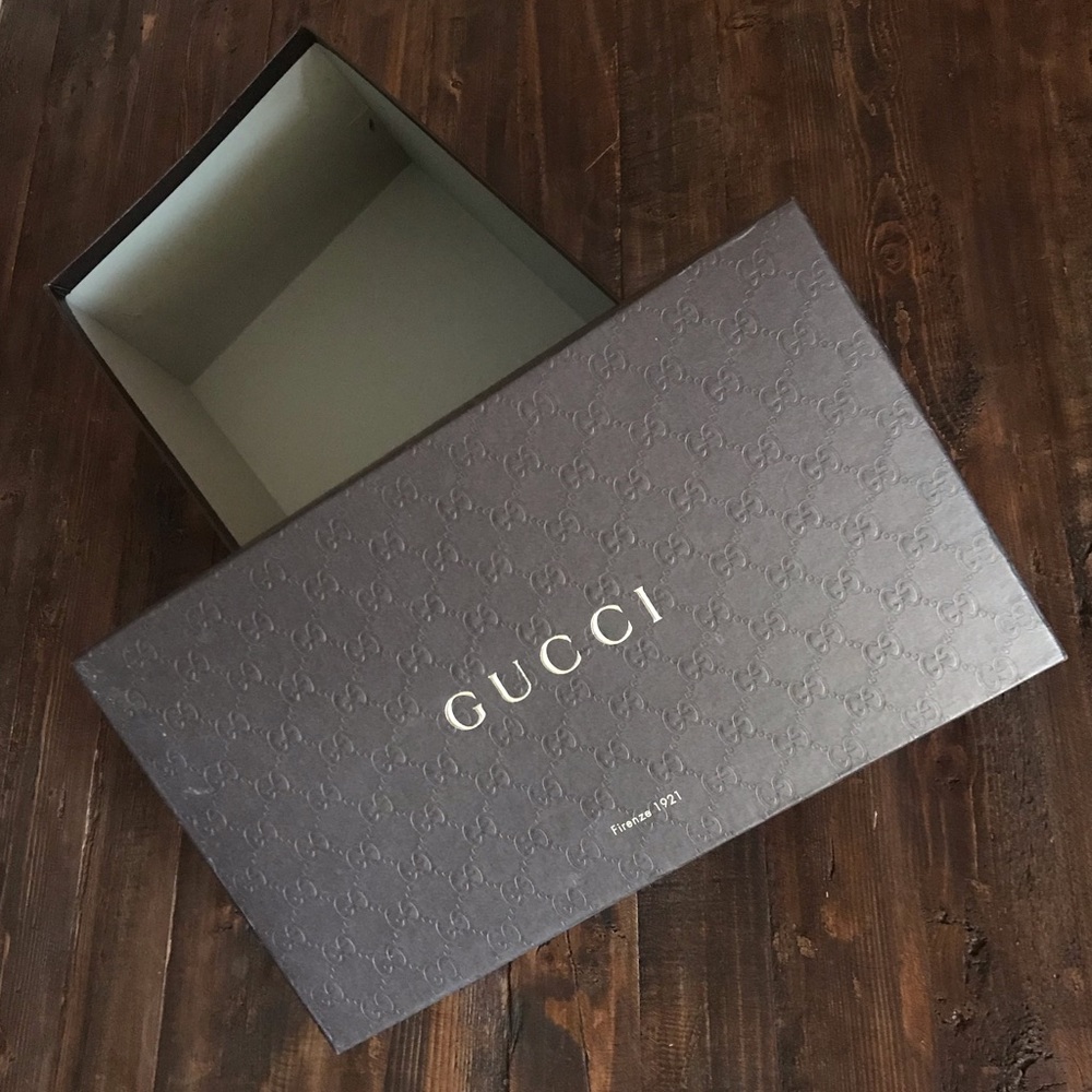 Gucci Shoe Box